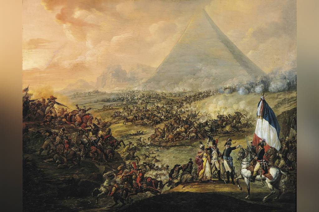 FASCÍNIO - Napoleão a seus soldados: “Quarenta séculos vos contemplam” -