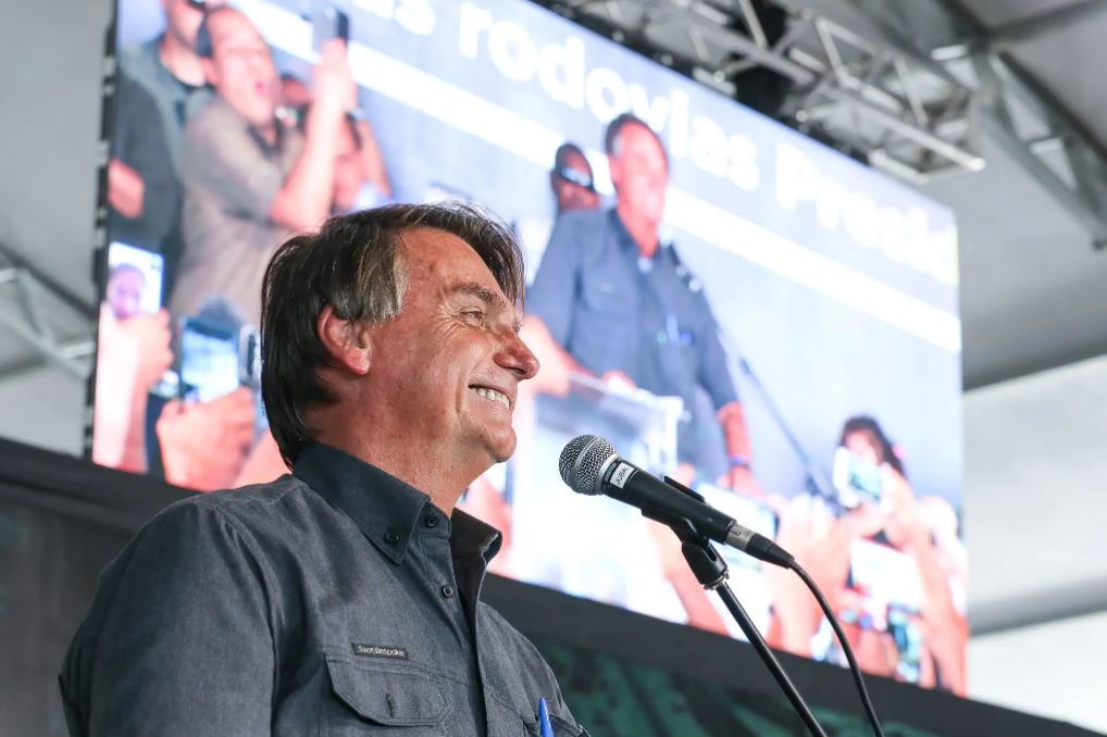 O presidente Jair Bolsonaaro (PL) //