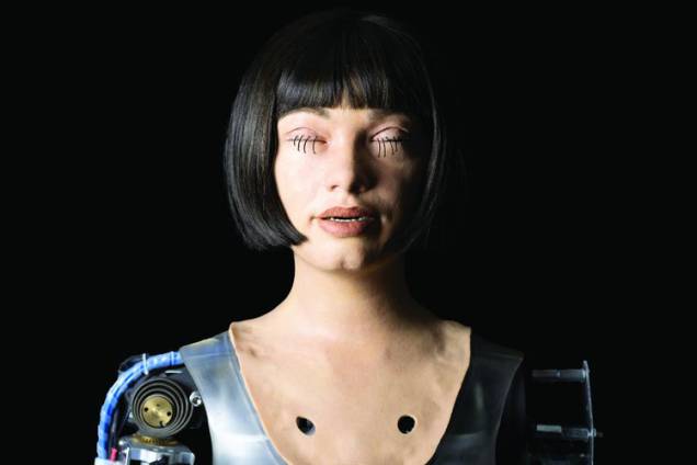 Ai-Da, a robô-pintora - Ai-Da, a robô-pintora -