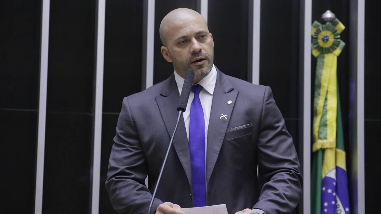 Discussão e votação de propostas. Dep. Daniel Silveira PTB-RJ, 20/04/2022Paulo Sérgio/Câmara dos Deputados