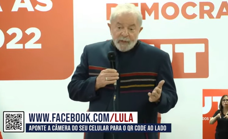 O ex-presidente Lula (PT) participa de encontro com representantes da CUT para ouvir propostas dos trabalhadores - 04.04.2022
