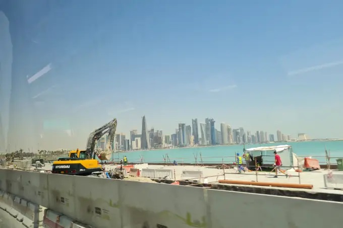 Doha em obras: a Copa do Catar começa em 27 semanas -