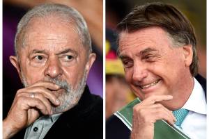 COMBO-BRAZIL-POLITICS-ELECTION-POLLS-BOLSONARO-LULA DA SILVA