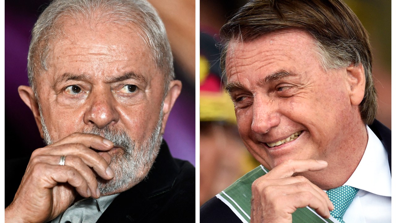 Luiz Inácio Lula da Silva e Jair Bolsonaro