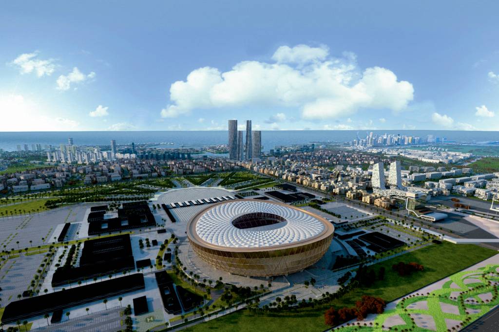 DAQUI SAI A TAÇA - Estádio da final da Copa: antes, Brasil e Sérvia jogam em 24 de novembro -