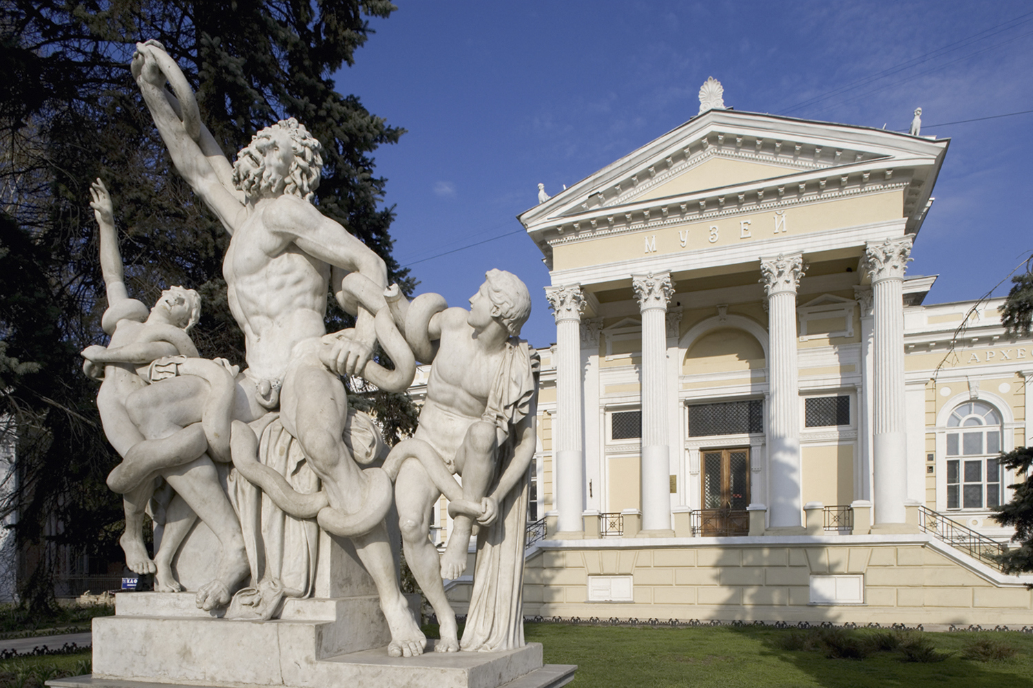 ALVO - Museu de Arqueologia, em Odessa: cidade estratégica para Putin -