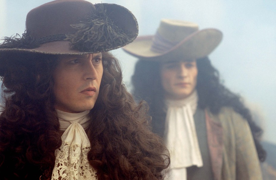 Johnny Depp no filme  "Libertino", 2004 de Laurence Dunmore.