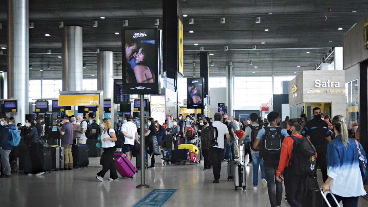 VOLTA DOS VIAJANTES - Aeroporto de Guarulhos: passagens mais caras -