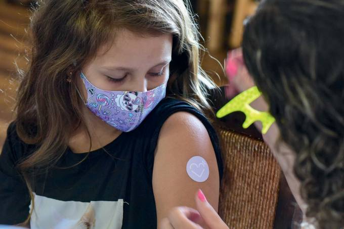 Vacinação contra Covid-19 em crianças Passo Fundo