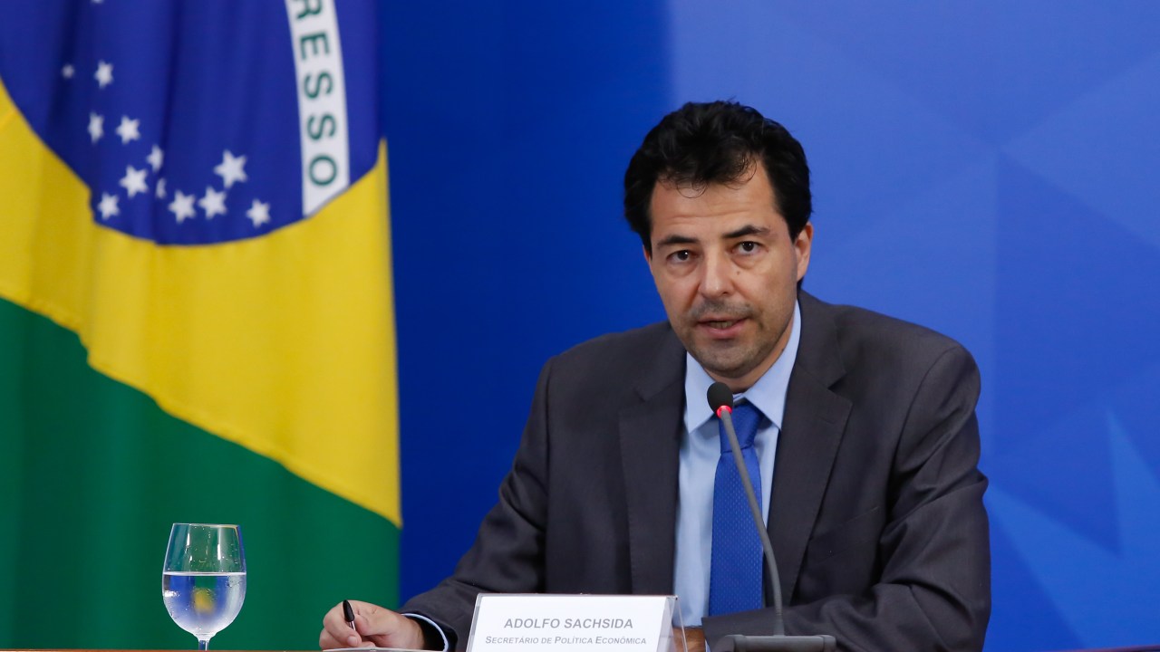 (Brasília - DF, 08/04/2020) Palavras de Adolfo Sachsida, Secretário de Política Econômica. Foto: Anderson Riedel/PR