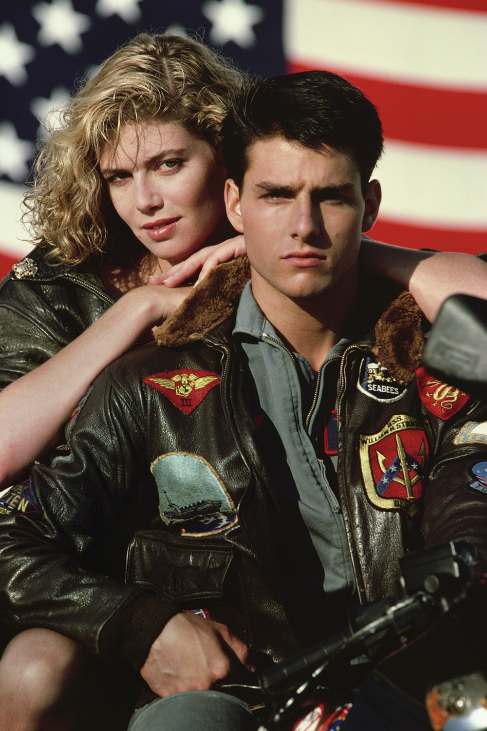 APOIO-TOP-GUN-1986.jpg SAIA-JUSTA - Cruise e Kelly McGillis no primeiro filme: a atriz não foi convidada para a sequência de 2022 -