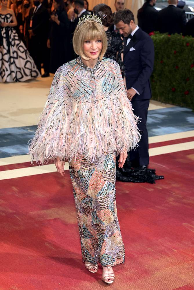 2022 Met Gala at the Metropolitan Museum of Art ANNA WINTOUR -
