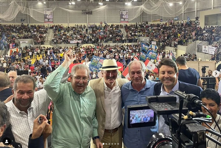 Ciro Gomes, candidato `a Presidente pelo PDT, em visita `a cidade de Santana de Parnaíba, próxima de São Paulo, 26/05/2022.