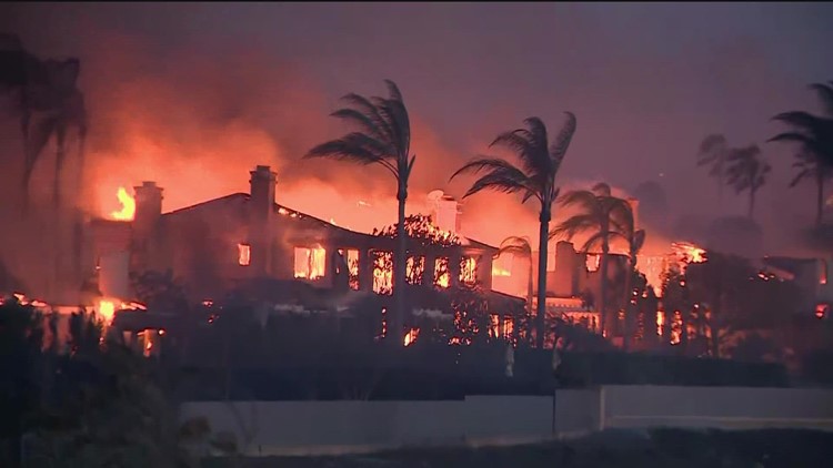 Ventos fortes do Oceano Pacífico ajudaram a espalhar os incêndios na Califórnia - 12/05/2022