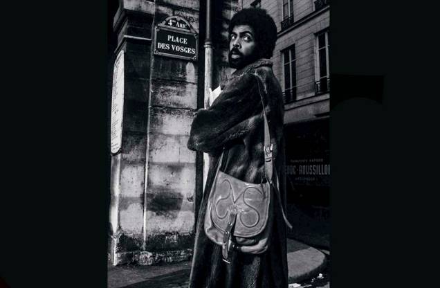 Gilberto Gil em Paris, no início dos anos 70.
