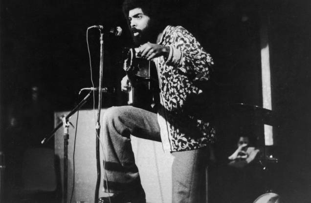 Gilberto Gil, cantor, compositor e músico, em 1971. Gilberto Gil, cantor, compositor e músico, em 1971.