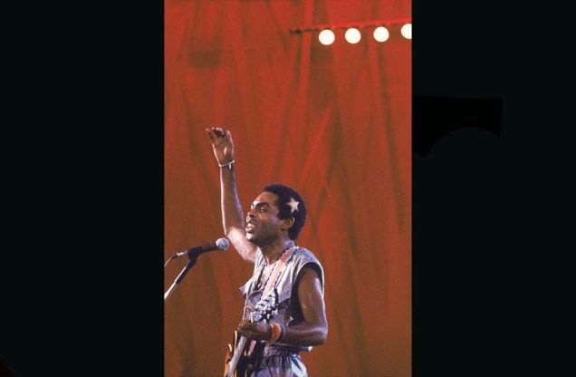 Gilberto Gil, músico, cantor e compositor, 1981.