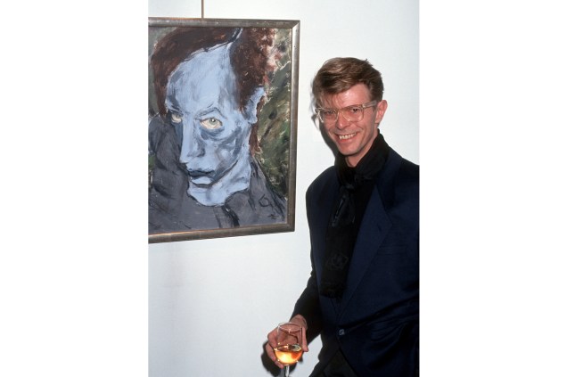 David Bowie e sua pintura -
