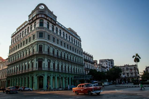 Hotel Saratoga em Havana, Cuba, muito procurado por turistas estrangeiros que visitam a ilha. Data da foto, 2019.