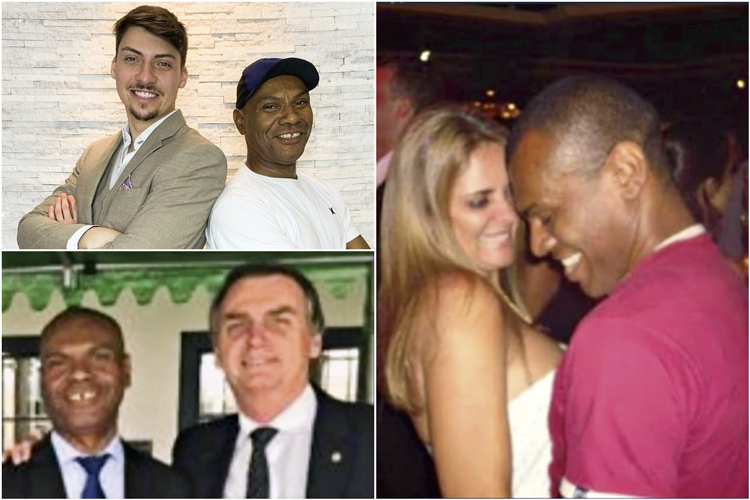 DENTRO DE CASA - Marcelo, em fotos com Jair Renan, Bolsonaro e Ana Cristina: ele compartilhou da intimidade da família nos últimos vinte anos -