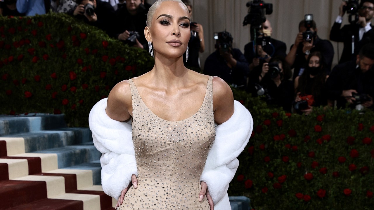 NEW YORK, NEW YORK - MAY 02: Kim Kardashian attends The 2022 Met Gala Celebrating "In America: An Anthology of Fashion" at The Metropolitan Museum of Art on May 02, 2022 in New York City. Dimitrios Kambouris/Getty Images for The Met Museum/Vogue/AFP (Photo by Dimitrios Kambouris / GETTY IMAGES NORTH AMERICA / Getty Images via AFP)