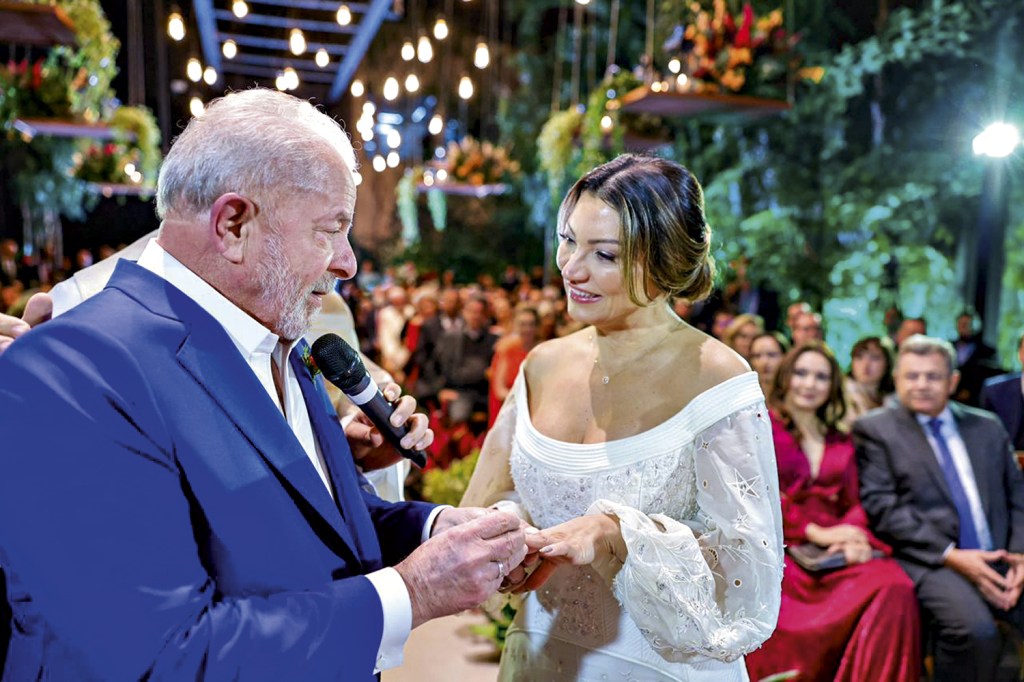 NOVOS ARES - Lula e Janja: casamento, festa requintada e endereço chique -