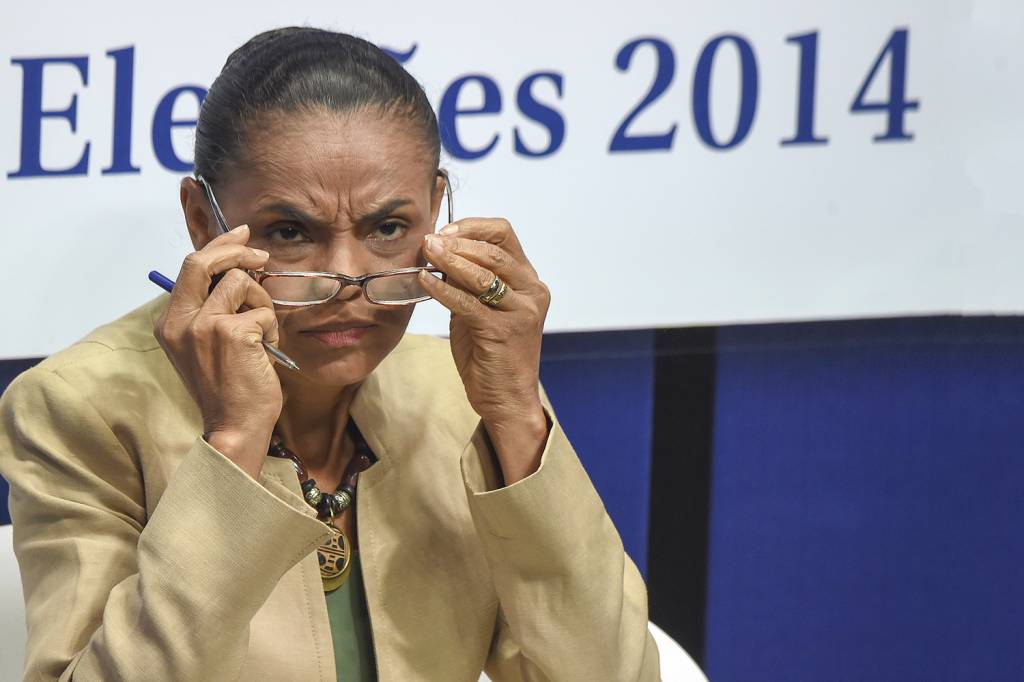 REVIRAVOLTA - Marina Silva: ela chegou a liderar a corrida eleitoral em 2014, mas acabou fora do segundo turno -