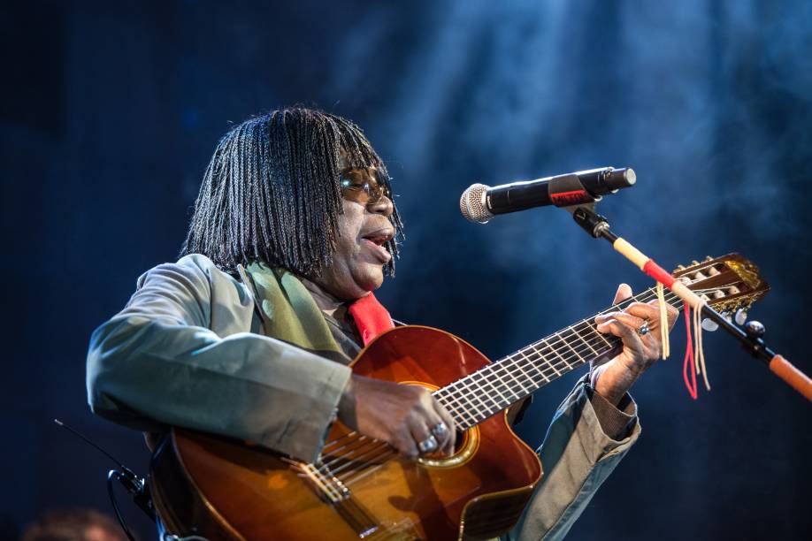 Apresentação de Milton Nascimento em São Paulo, último show antes da turnê na Europa, Japão e Estados Unidos, em 2019.