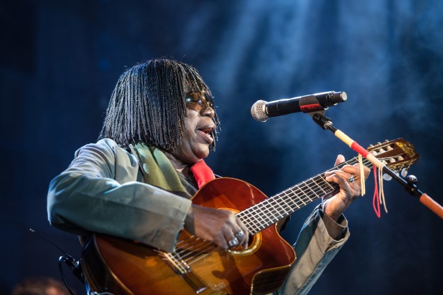 Apresentação de Milton Nascimento em São Paulo, último show antes da turnê na Europa, Japão e Estados Unidos, em 2019.