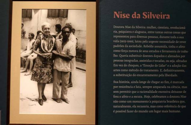 A exposição "Nise da Silveira – A Revolução Pelo Afeto", no Centro Cultural Banco do Brasil (CCBB), na região central do Rio de Janeiro, reúni cerca de 90 obras Museu de Imagens do Inconsciente, 2021. A exposição "Nise da Silveira – A Revolução Pelo Afeto", no Centro Cultural Banco do Brasil (CCBB), na região central do Rio de Janeiro, reúni cerca de 90 obras Museu de Imagens do Inconsciente, 2021.