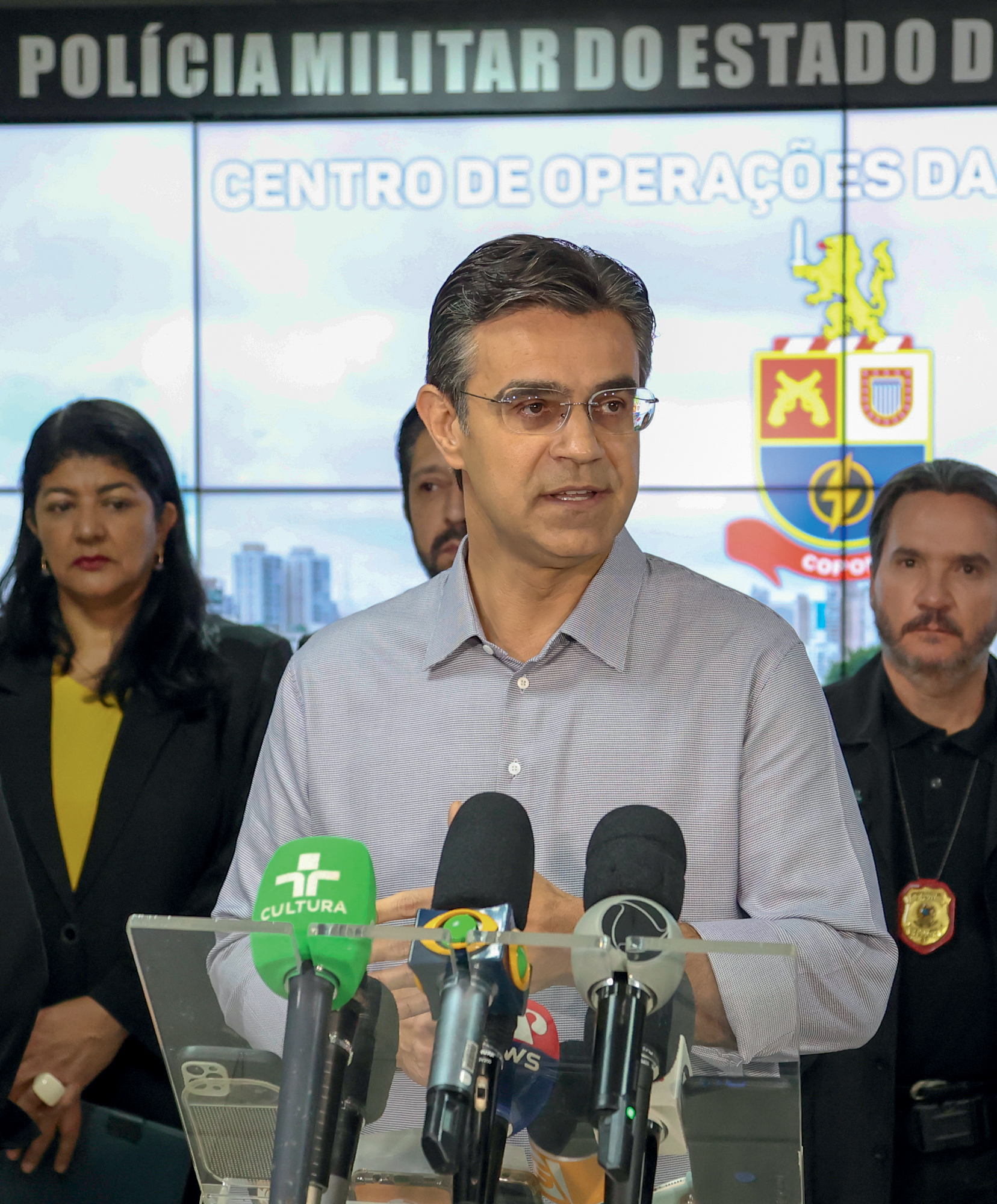 The governor of São Paulo, Rodrigo Garcia -