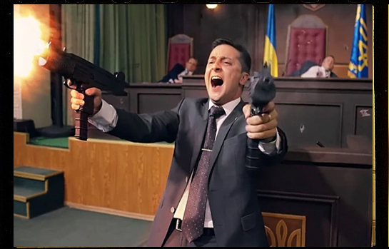 Volodymyr Zelensky, de comediante `a presidente da Ucrânia, em tempos de guerra contra a segunda maior potência bélica do mundo.