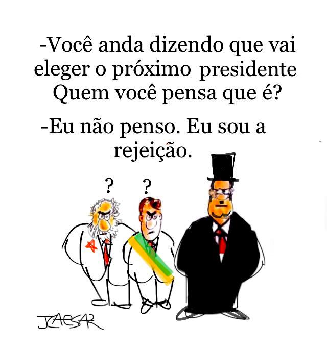 Charge do JCaesar | VEJA
