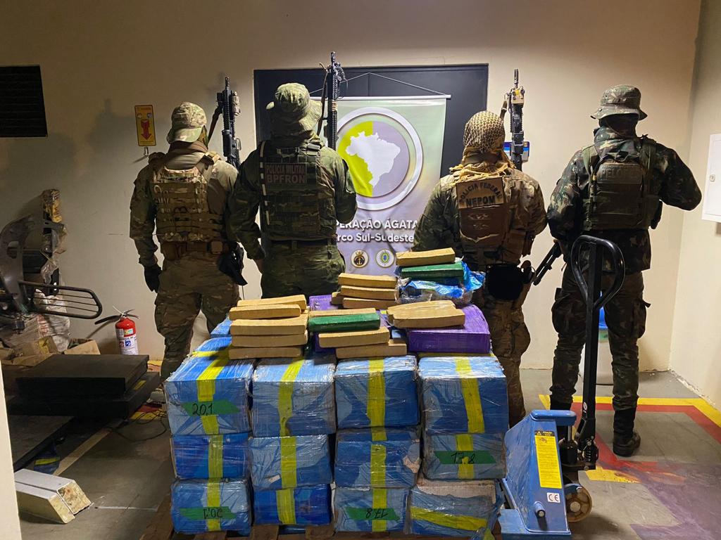 Operation Ágata Arco Sul-Southeast seizes just over half a ton of marijuana in Paraná