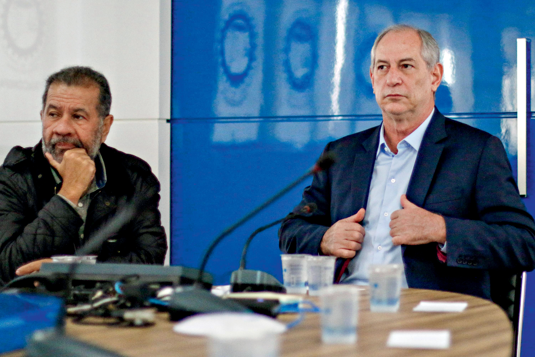 ATÉ O FIM - Lupi e Ciro: o presidente do PDT garante que ex-ministro não vai abrir mão da quarta candidatura presidencial -