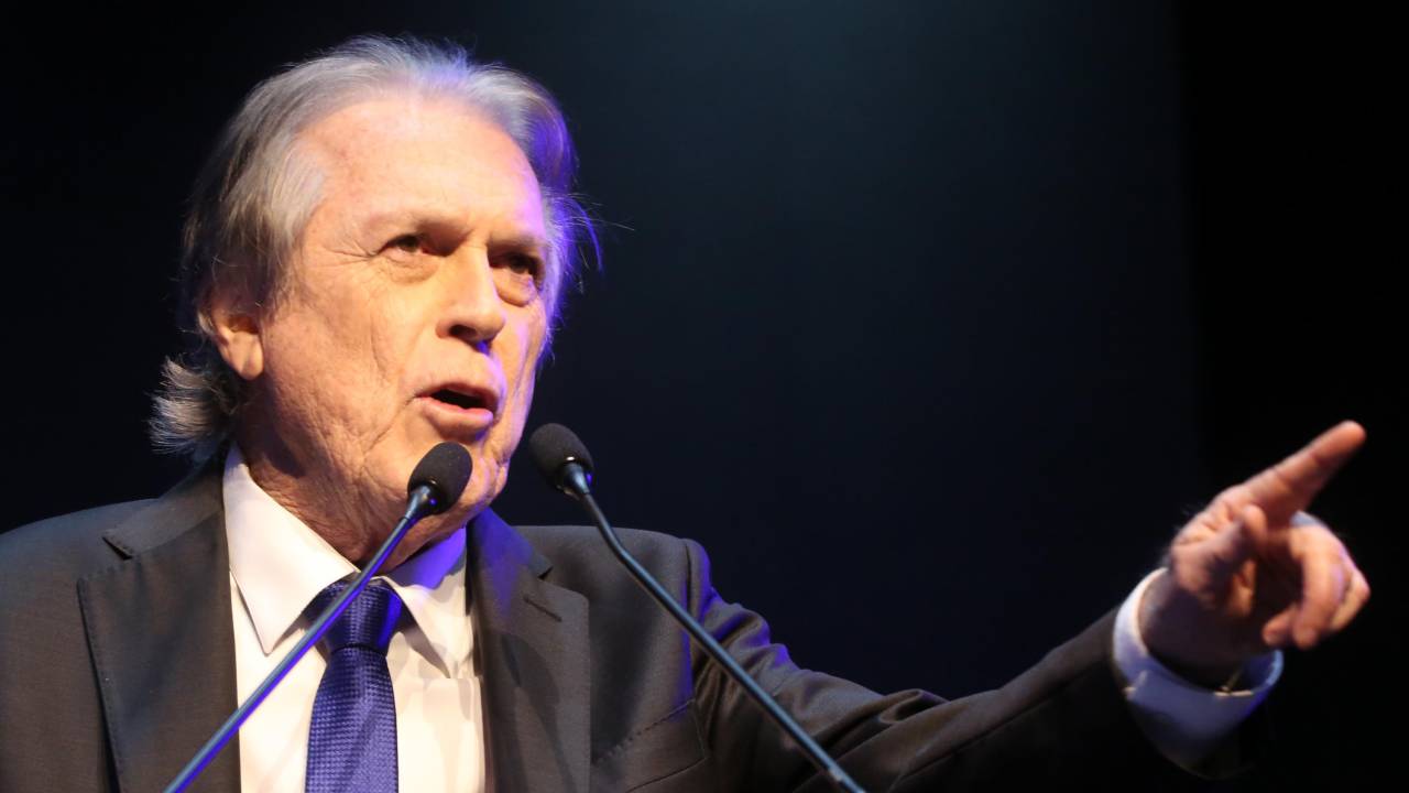 Pré-candidatura de Luciano Bivar, para Presidência da República pelo União Brasil, no Centro de Convenções Ulysses Guimarães em Brasília (DF), nesta terça-feira (31). Fátima Meira/Futura Press