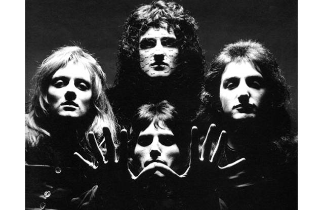 Banda Queen nos anos 70. Banda Queen nos anos 70.