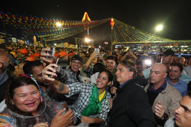 Presidente Jair Bolsonaro visita à Festa de São João de Caruaru-PE, 23/06/2022.