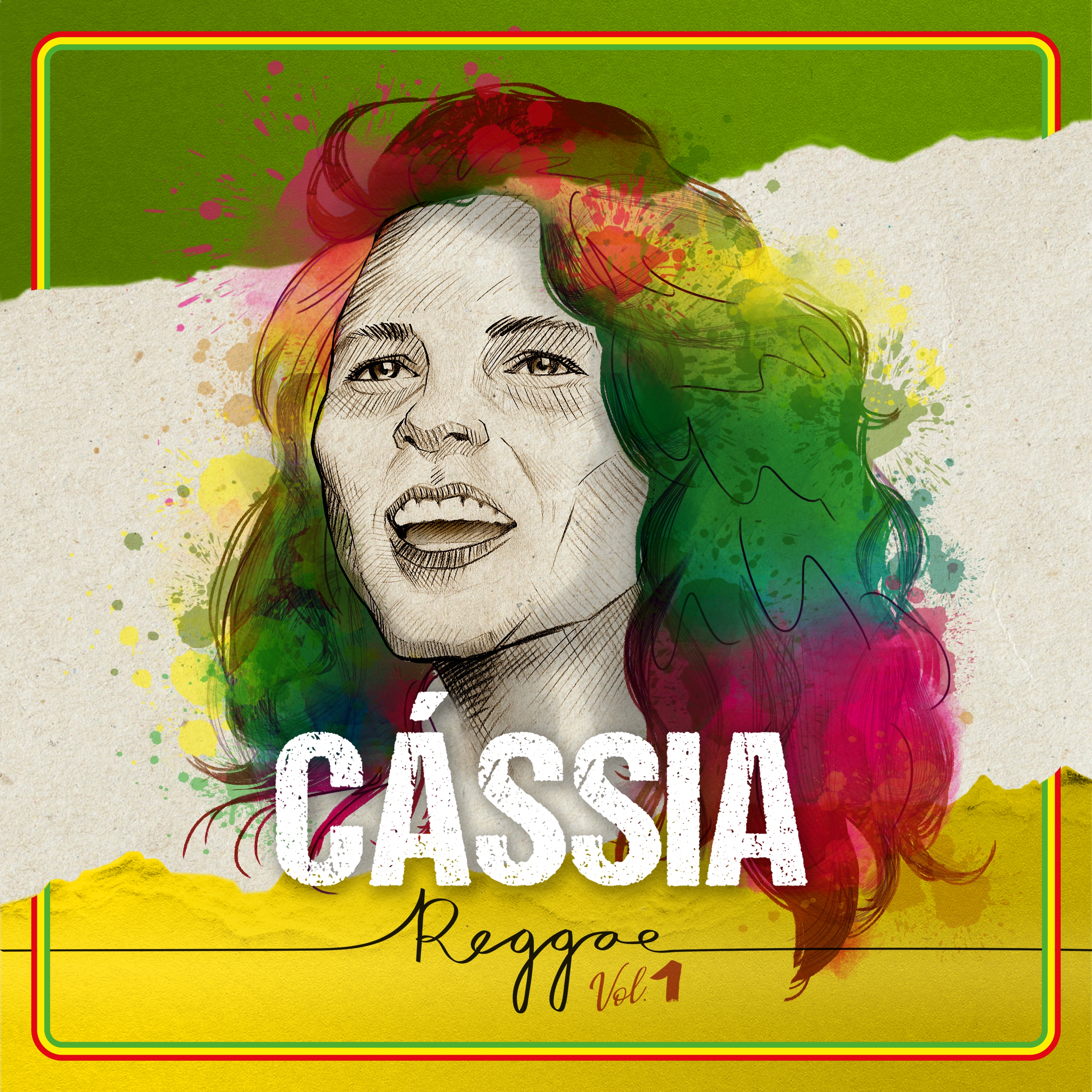 Capa do álbum 'Cássia Reggae'