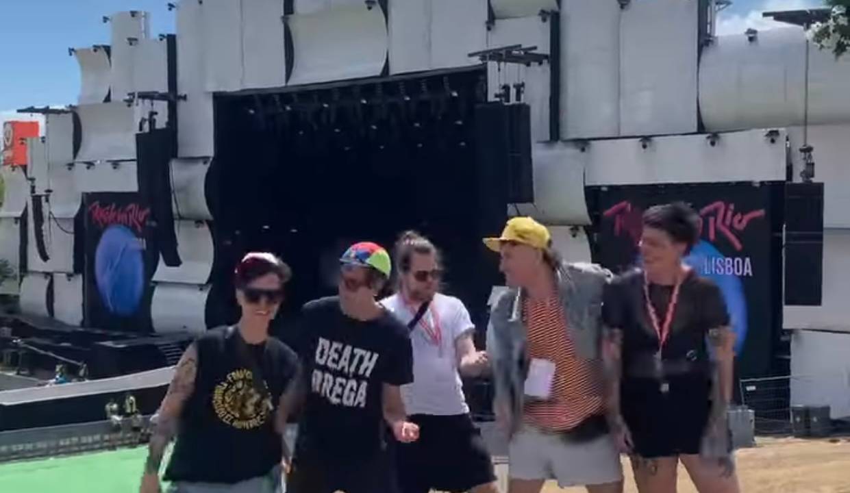 Banda Francisco, el Hombre: integrantes abrem a participação dos músicos brasileiros no Rock in Rio Lisboa neste sábado e criticam duramente o presidente
