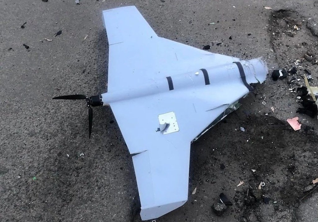 Os chamados 'drones kamikaze portáteis' carregam ogivas e são ​​equipados com câmeras e GPS. Quando lançados, localizam ativos inimigos próximos e mergulham sob comando. 22/06/2022.