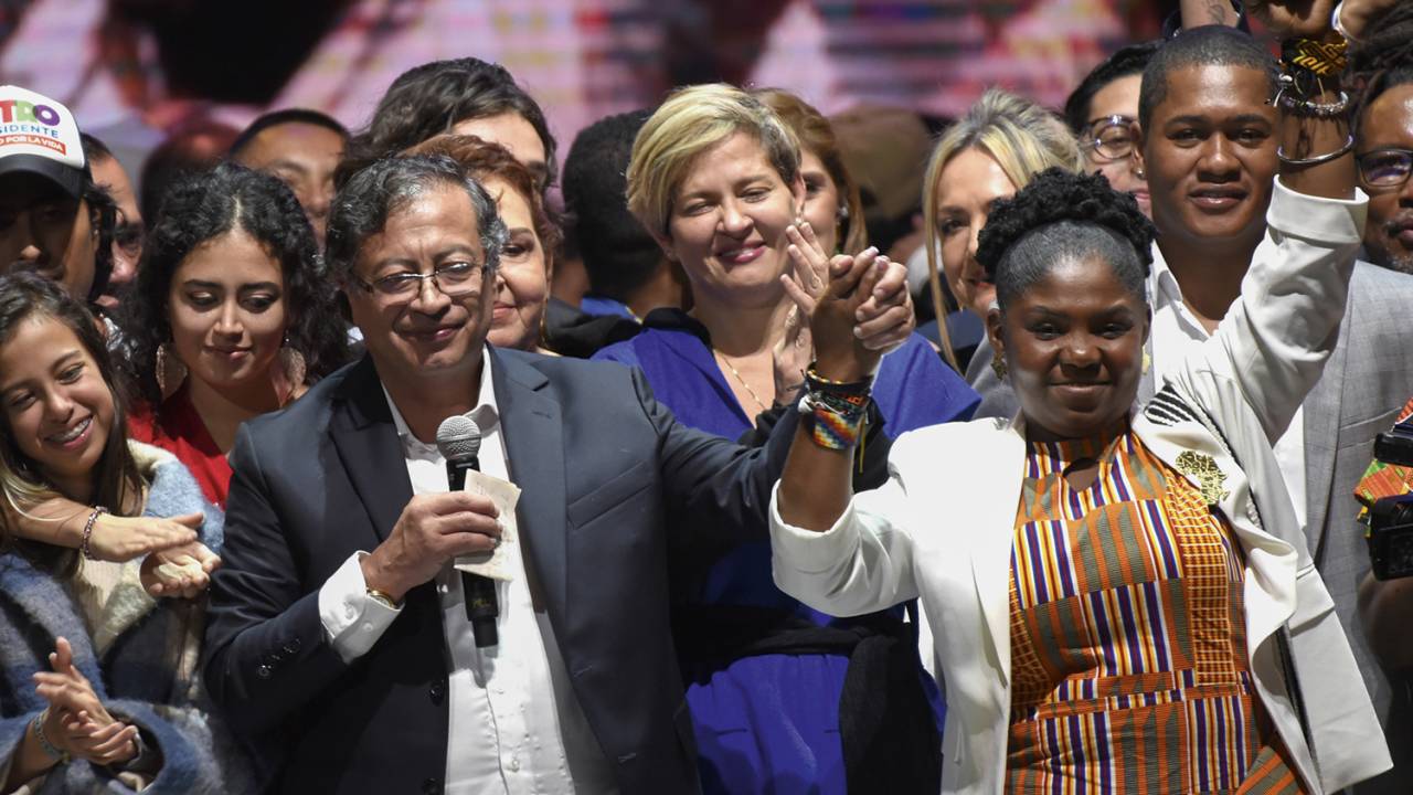 Gustavo Petro e Francia Márquez
