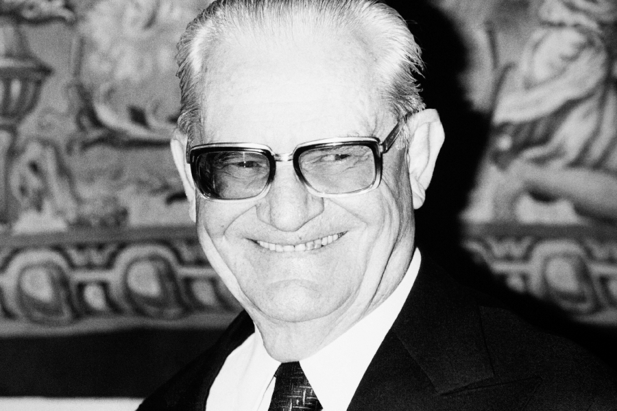 Ernesto Geisel durante visita a Paris - 27/04/1976 -