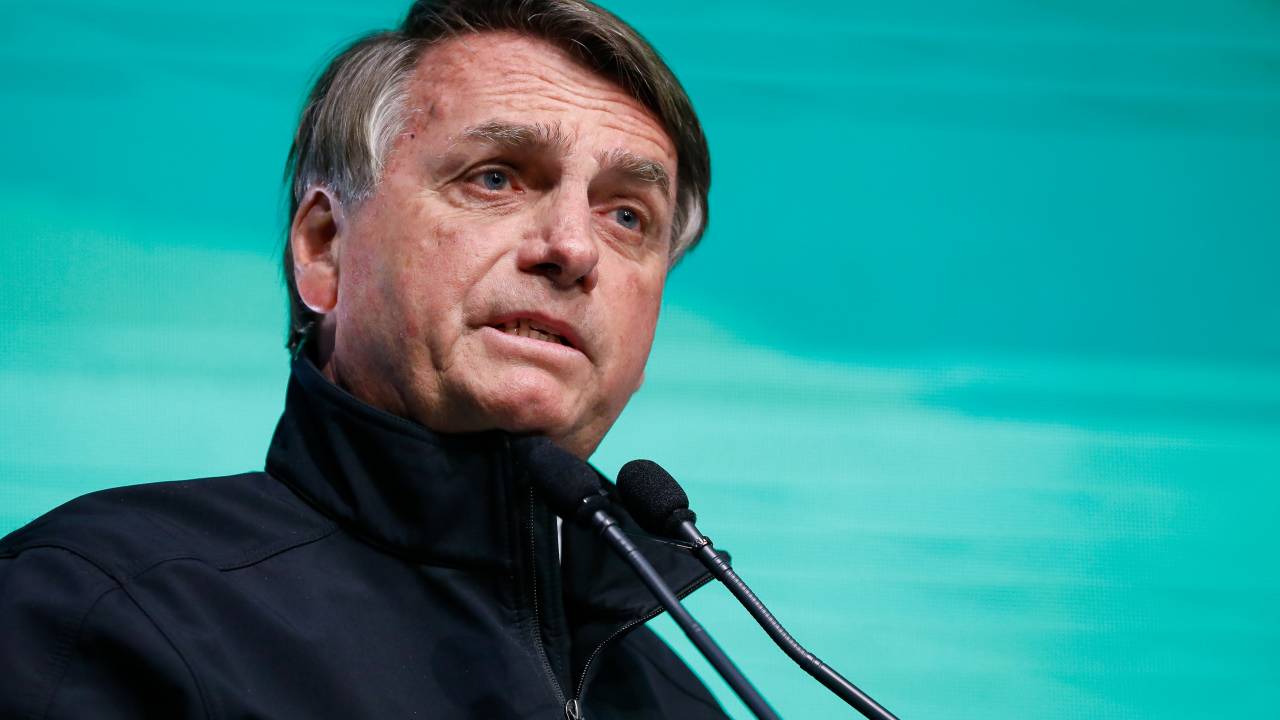 O presidente Jair Bolsonaro (PL)
