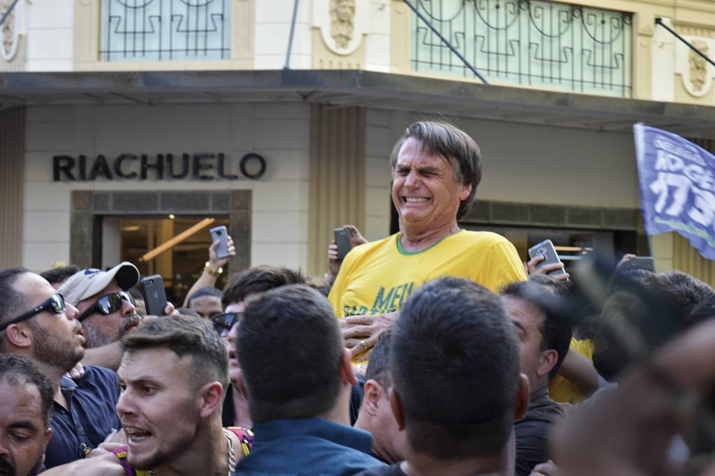 ATENTADO - Jair Bolsonaro: a tentativa de assassinato influenciou a campanha -
