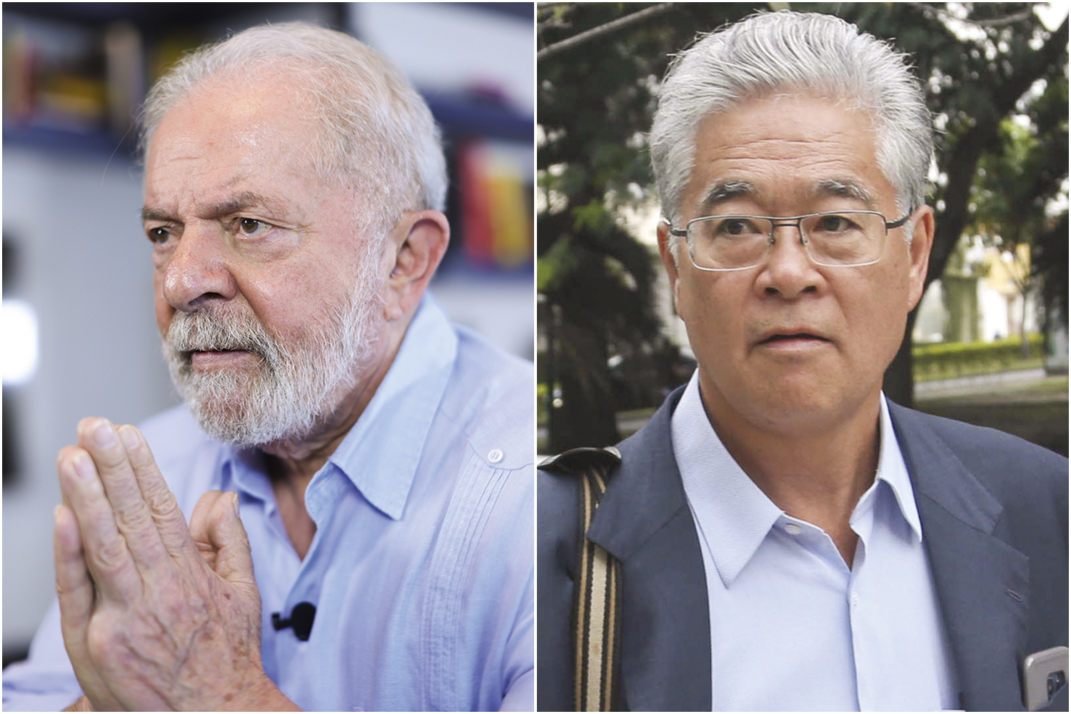 ALVOS - Lula e Paulo Okamotto: o braço direito do petista teria ameaçado Marcos Valério de morte caso ele tentasse incriminar o ex-presidente -