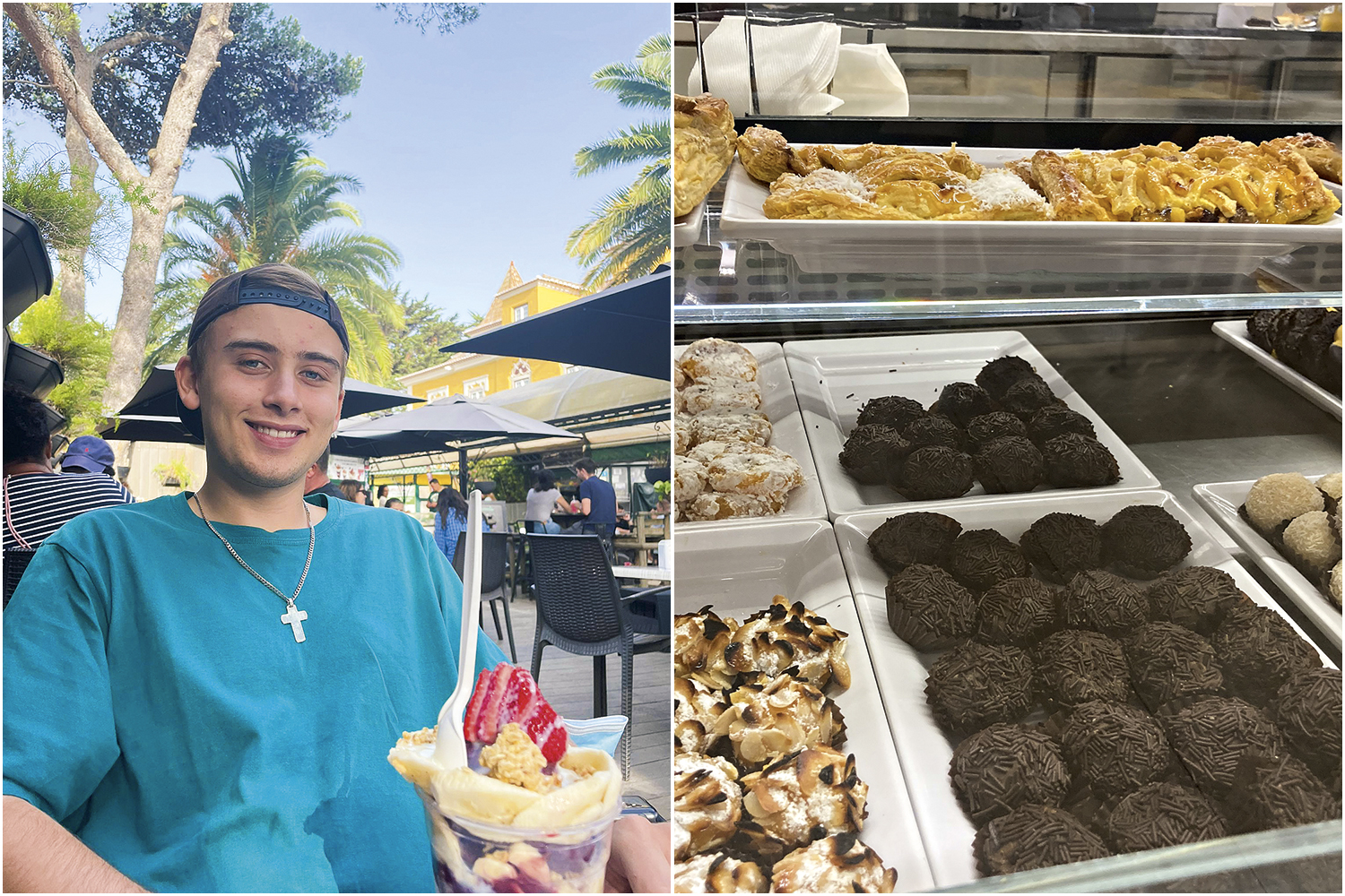 ESTRANHOS NO CARD&Aacute;PIO - A presen&ccedil;a de brigadeiro entre os famosos doces portugueses &eacute; cada vez mais comum, mas o maior sucesso culin&aacute;rio importado do Brasil &eacute; o a&ccedil;a&iacute;. &ldquo;Uma das melhores coisas que j&aacute; provei&rdquo;, afirma o estudante Miguel Martins -