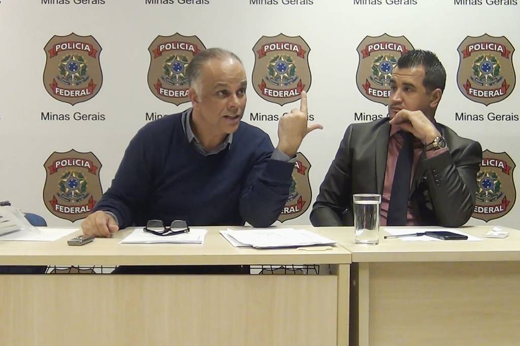 Marcos-Valerio-PF-VIDEO-26.png MUNIÇÃO - Marcos Valério: em depoimento à PF, o operador do mensalão disse que o PT tinha elos financeiros com o PCC -