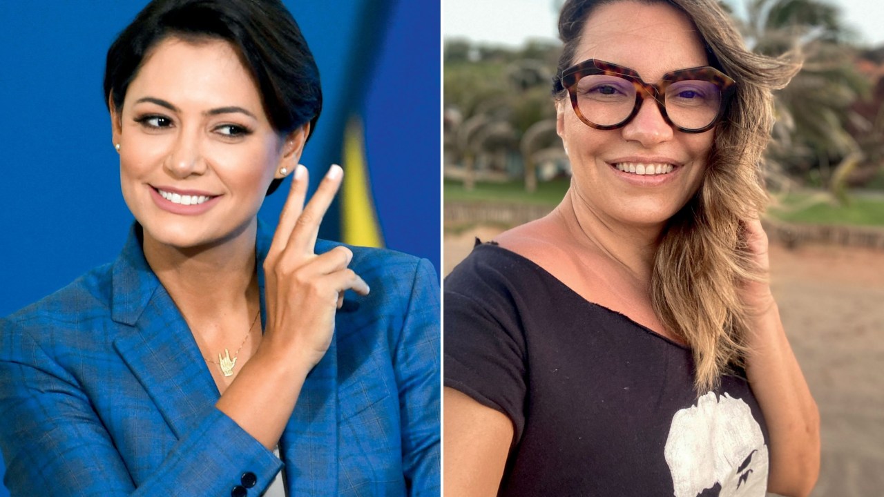 Michelle Bolsonaro e Janja -
