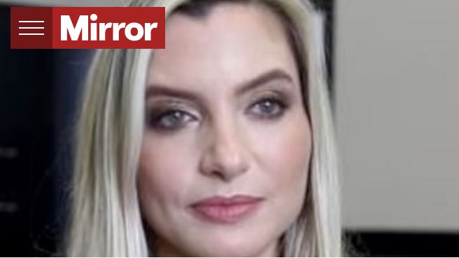 A juíza Joana Ribeiro Zimmer, que tentou convencer menina estuprada a ter o filho, em reportagem do tabloide britânico 'The Mirror'